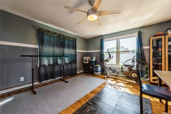 Fitness Equipment, Interior, Wood Texture Flooring