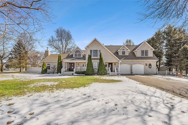 Attached, Backyard, Exterior, Facade, Farmhouse