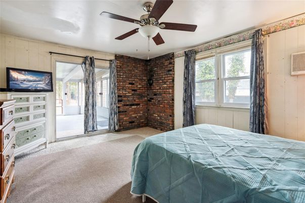 Bedroom, Interior, Stone Walls