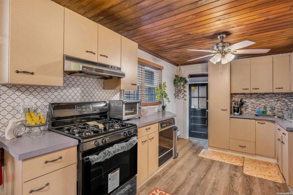 Interior, Kitchen, Wooden Ceilings, Wood Texture Flooring