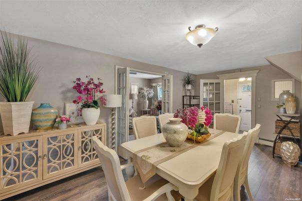 Dining room, Interior, Wood Texture Flooring