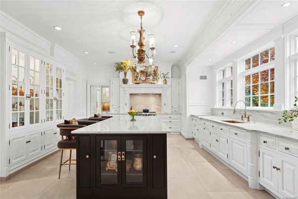 Chandelier, Interior, Kitchen, Recessed Lighting