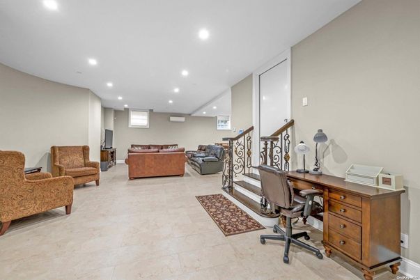 Home Office, Interior, Living room, Recessed Lighting