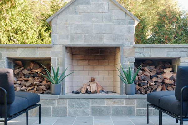 Exterior, Fireplace