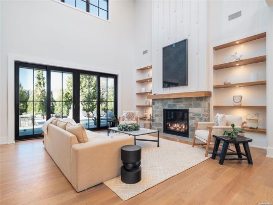 Fireplace, Interior, Living room, Wood Texture Flooring