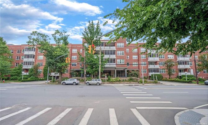 Exterior, Facade, Brick Facade, Condo Building