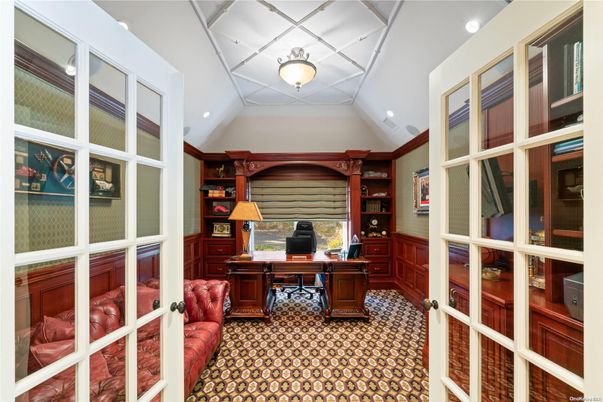Home Office, Interior, Recessed Lighting