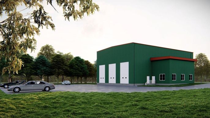 Backyard, Exterior, Facade, Modern