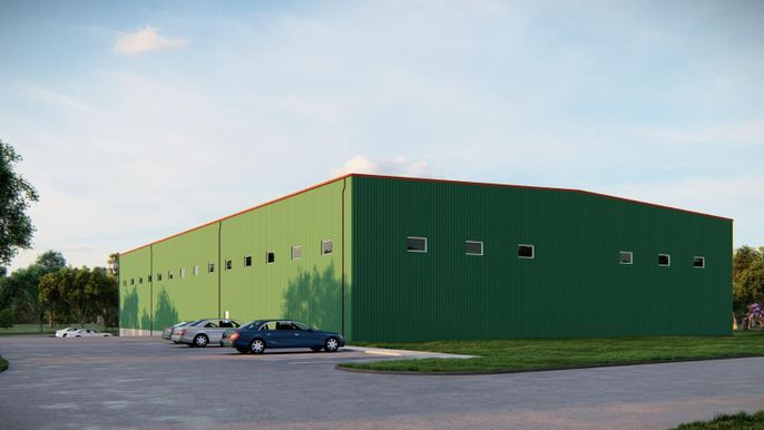 Exterior, Facade, Modern