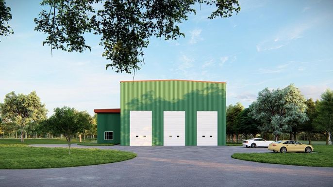 Attached, Exterior, Facade, Highrise