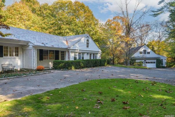 Attached, Backyard, Detached Garage, Exterior, Facade, Cape Cod