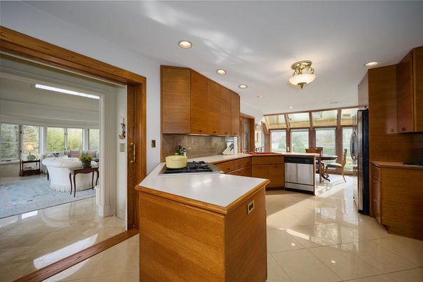 Dining room, Interior, Kitchen, Recessed Lighting