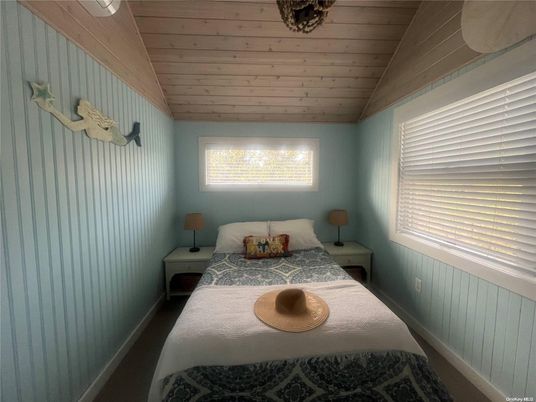 Bedroom, Interior, Wooden Ceilings