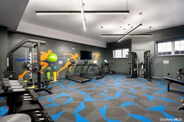 Fitness Equipment, Gym, Interior