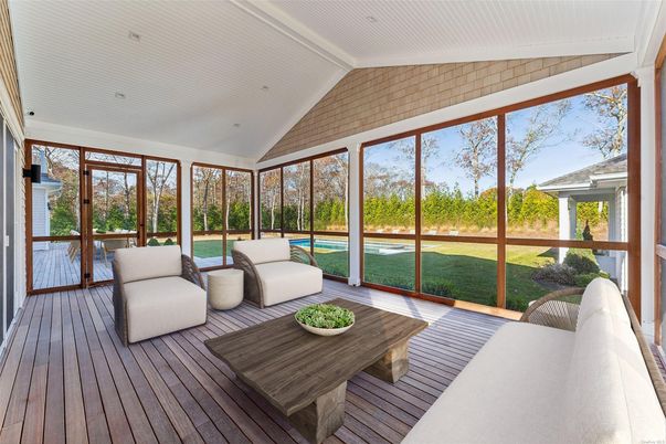 Interior, Sun Room, Wood Texture Flooring
