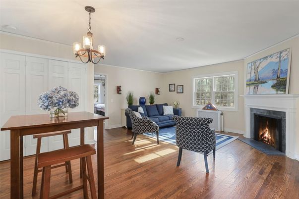 Chandelier, Fireplace, Interior, Living room, Wood Texture Flooring