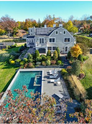 Exterior, Pool, Solar Panels