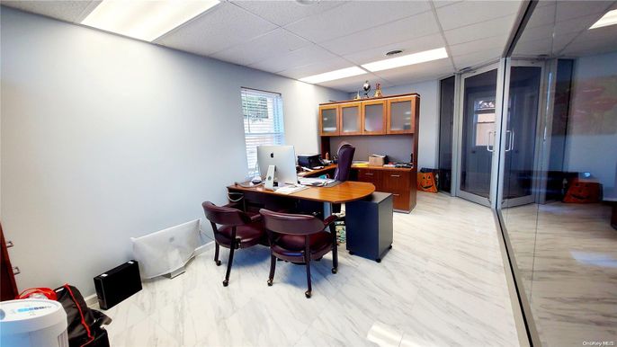 Home Office, Interior, Marble