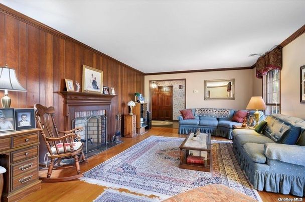 Fireplace, Interior, Living room, Wood Texture Flooring, Wooden Walls