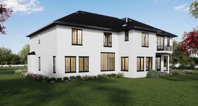 Backyard, Exterior, Facade, Georgian
