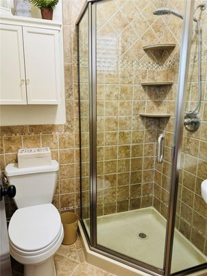 Bathroom, Glass Shower, Interior