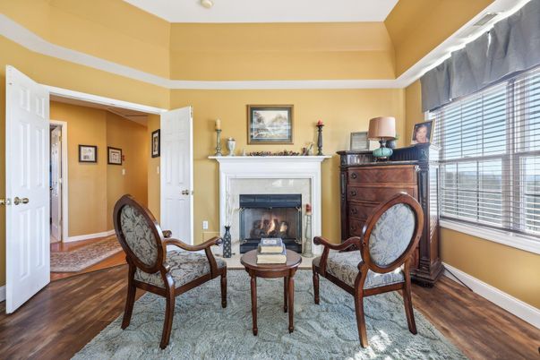 Fireplace, Interior, Living room, Wood Texture Flooring
