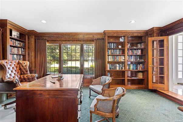 Home Office, Interior, Recessed Lighting