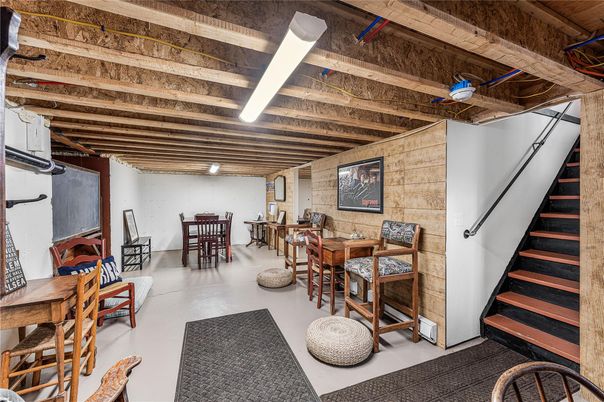 Dining room, Interior, Stone Walls, Wooden Beams
