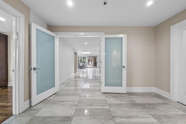 Interior, Marble, Recessed Lighting
