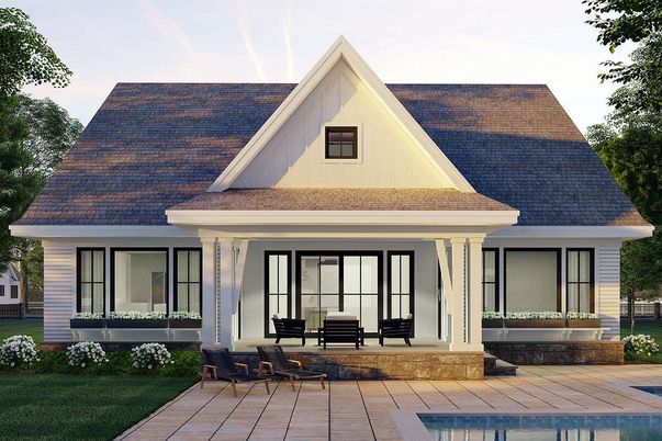 Exterior, Facade, Farmhouse