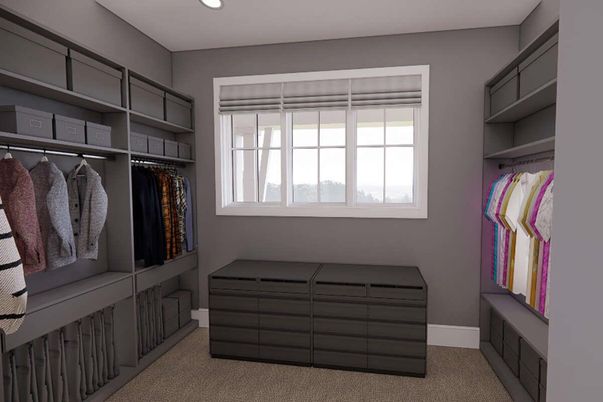 Interior, Recessed Lighting, Walk-in Closets
