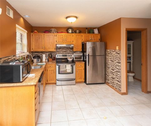 Interior, Kitchen, Stainless Steel Appliances