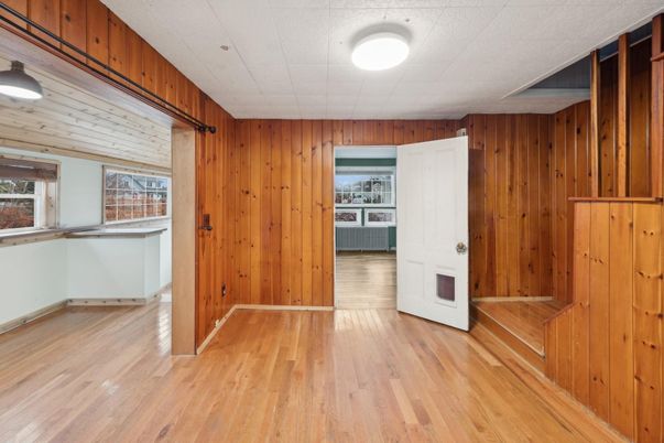 Empty room, Interior, Wood Texture Flooring, Wooden Walls