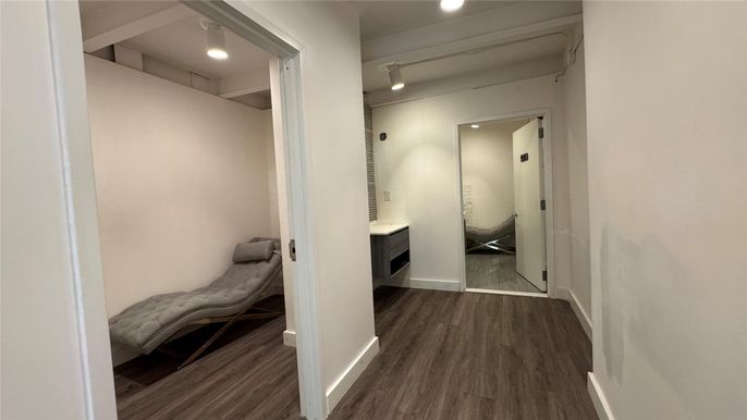 Interior, Recessed Lighting, Wood Texture Flooring