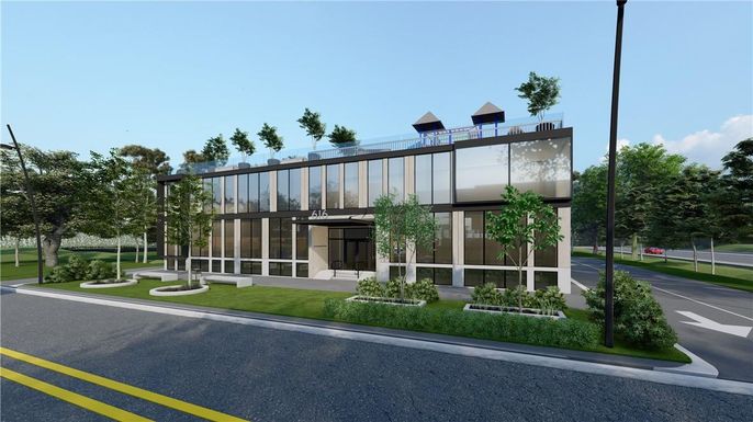 Exterior, Facade, Modern