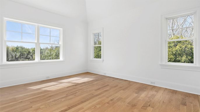Empty room, Interior, Wood Texture Flooring