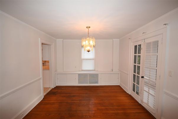 Chandelier, Empty room, Interior, Wood Texture Flooring