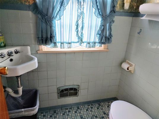 Bathroom, Fireplace, Interior