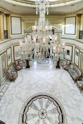 Chandelier, Interior, Marble