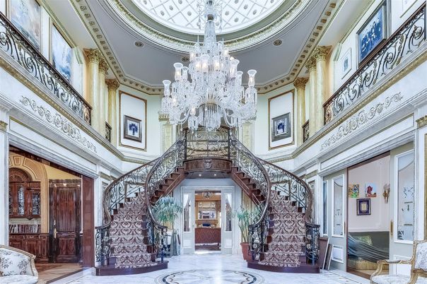 Chandelier, Interior, Marble