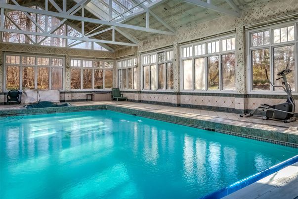 Glass Ceilings, Interior, Pool, Sun Room