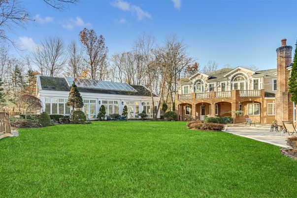 Backyard, Exterior, Facade, Solar Panels, French Provincial