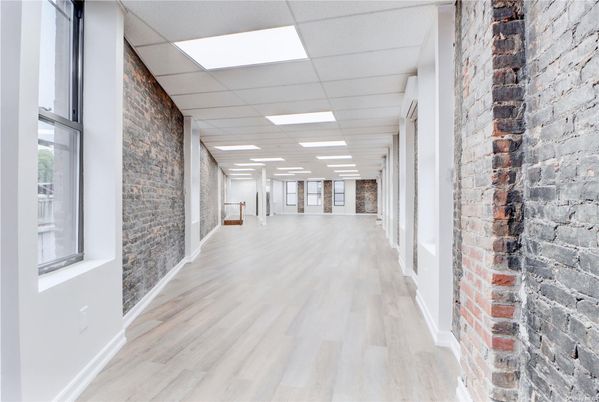 Interior, Recessed Lighting, Stone Walls, Wood Texture Flooring