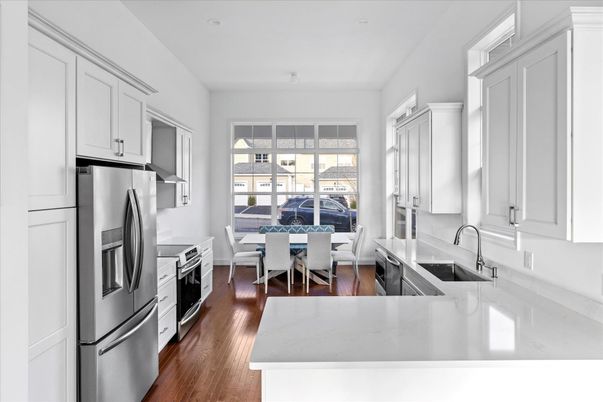 Dining room, Interior, Kitchen, Wood Texture Flooring