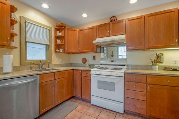 Interior, Kitchen, Recessed Lighting, Stainless Steel Appliances