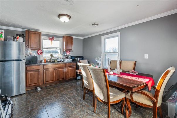 Dining room, Interior, Kitchen