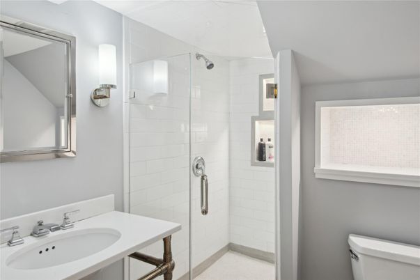 Bathroom, Glass Shower, Interior