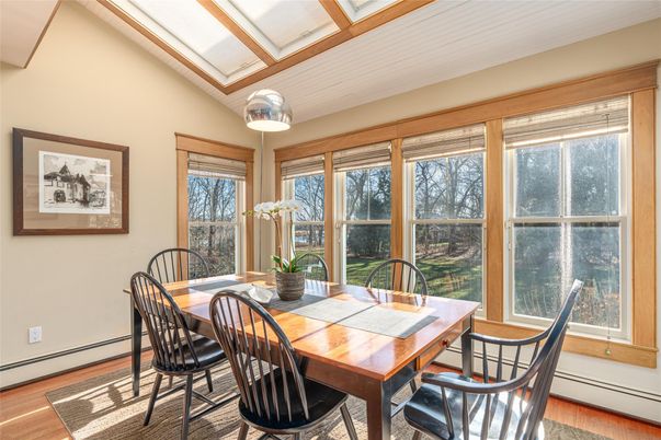 Dining room, Interior, Wood Texture Flooring