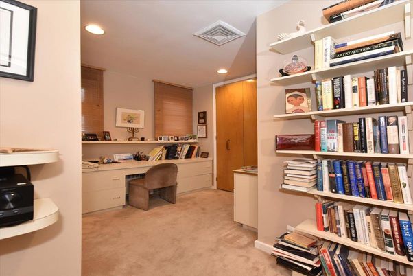 Home Office, Interior, Recessed Lighting