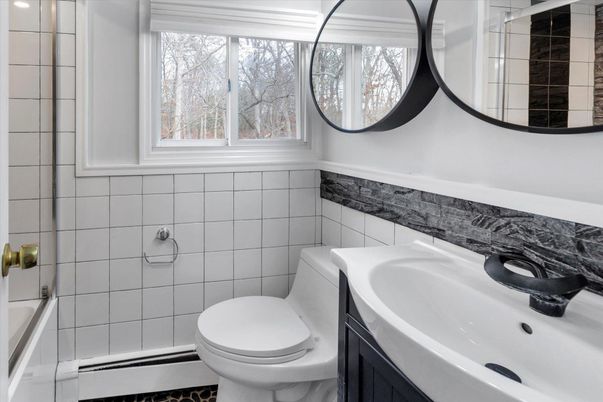 Bathroom, Glass Shower, Interior